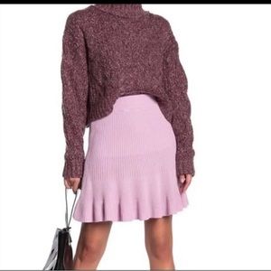 Free People Skirts Free People Purple Solid Gold Skirt XS